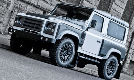Двухцветный Land Rover Defender от тюнинг-ателье Афзаля Кана